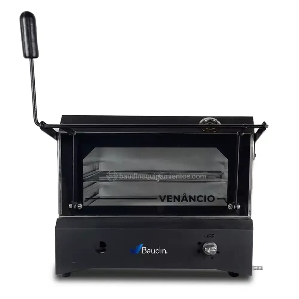 Horno Pizzero a Gas con Piedra Refractaria 47 x 47 cm | Venancio FIRI 50