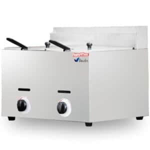 Freidor a gas 2 cubas de 6 litros Flamemax HGF-72