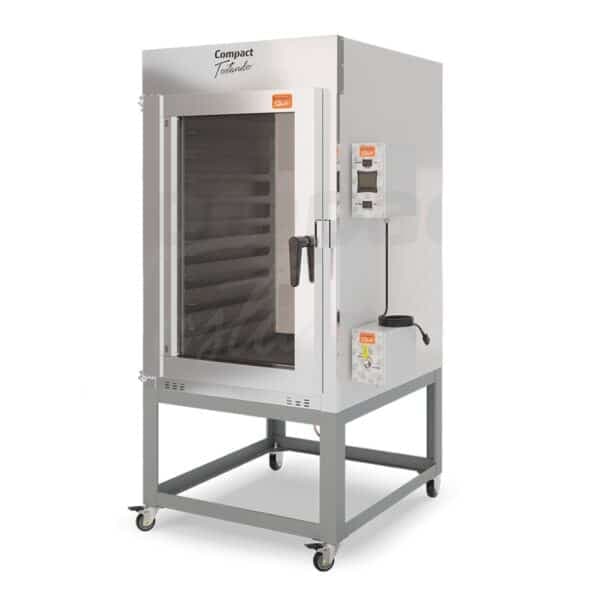 Horno Turninado A Gas Compact Glp10est 10 Bandejas 300 Panes