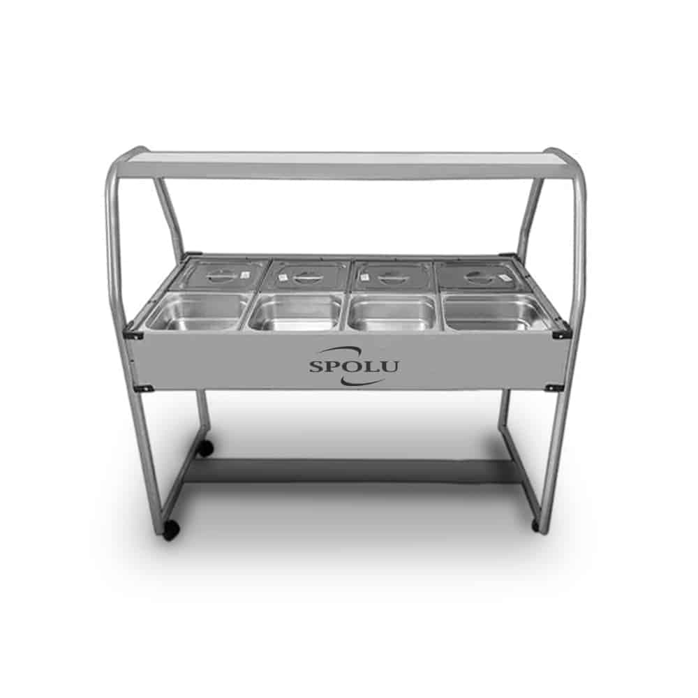 Mesa Buffet 8 cubas Calor Spolu SPL-508