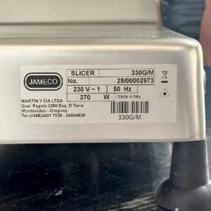 Cortadora Fiambre 33 cm | Jameco 330G/M