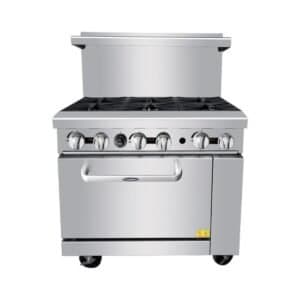 Cocina Industrial 6 Fuegos y Horno | Cook Rite