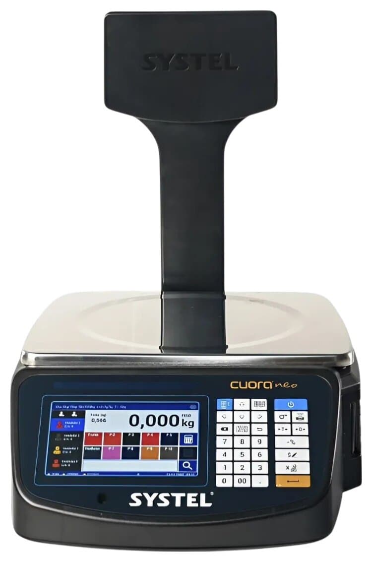 Balanza 30 kg | Systel Cuora Neo Negro