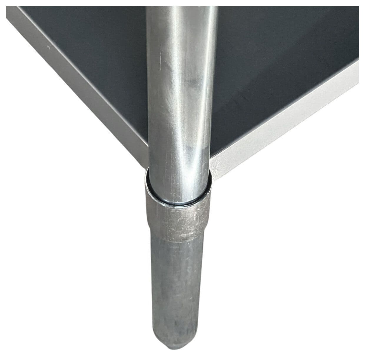 Mesa de Acero Inoxidable 120x60 cm estante | Jameco WT-1200CE