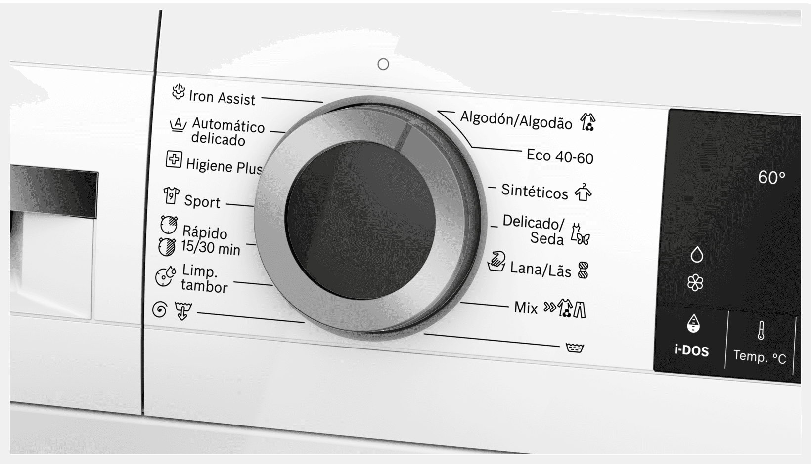 Lavarropas Bosch WGG244F1ES i-DOS 9 kg