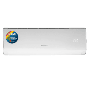Aire acondicionado Enxuta Smart Inverter 24000 BTU vista frontal del split interior