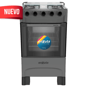 cocina multigas Enxuta CENX27200T 4 quemadores mesada acero inoxidable