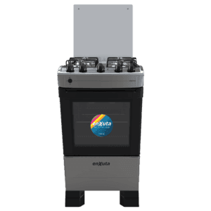Cocina a gas Enxuta CENX27542T 4 hornallas con grill y termocupla