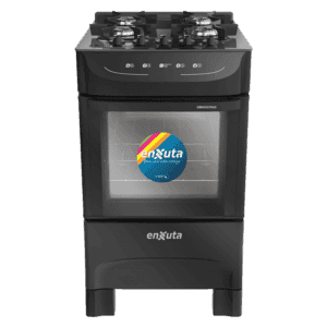 cocina 4 hornallas Enxuta CENXV27543NG mesada vidrio templado