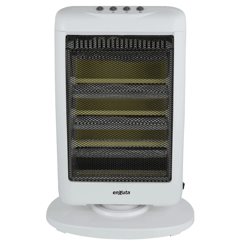 Calefactor halógeno Enxuta CHENX912 1.200 W oscilante