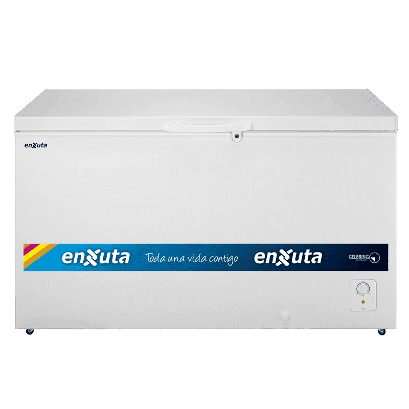 Freezer horizontal Enxuta FHENX16420 420 L interior aluminio R600a