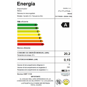 Freezer horizontal doble acción 287 L | Futura FUT-FRH290