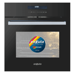 Horno empotrable Enxuta HEENXS3800DNG 73 L display touch vidrio negro