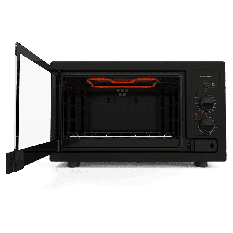 Horno eléctrico Enxuta HENX2744NG 44 L con grill y termostato 260°C