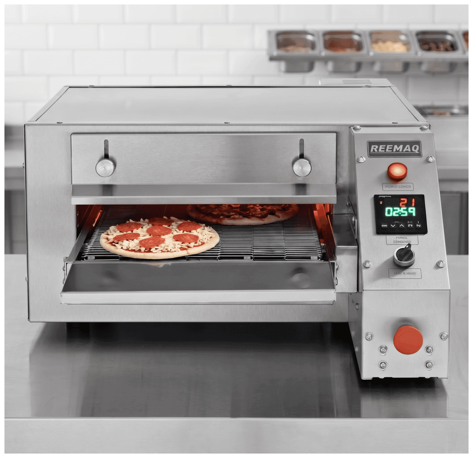Horno transportador Eléctrico | Reemaq FEE 400