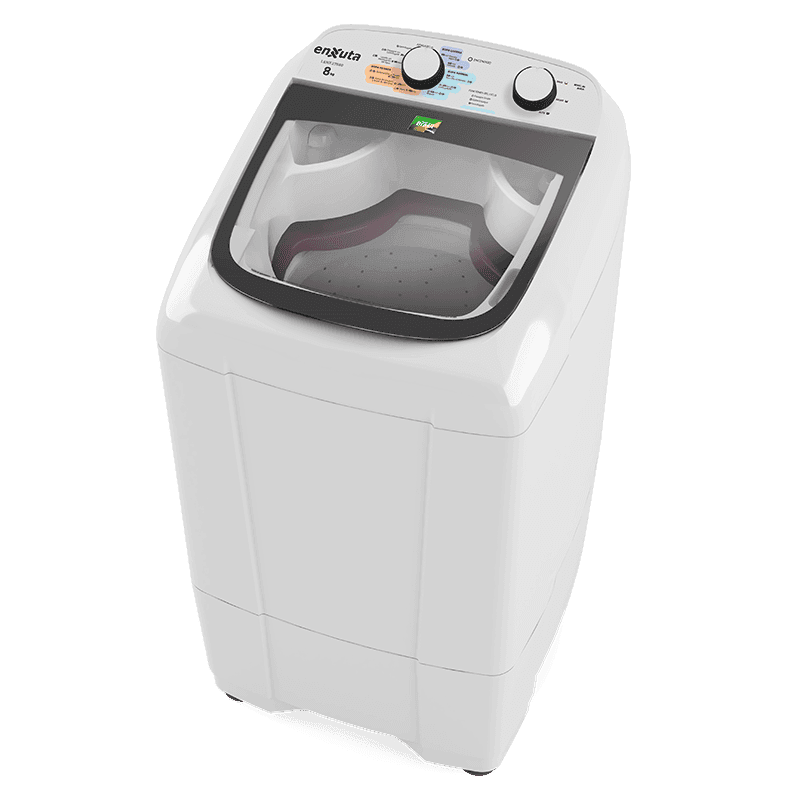 Lavarropa carga superior 8 kg | Enxuta LENX27880-1