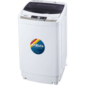 Lavarropas carga superior Enxuta LENX6450 4,5 kg panel digital cuba inox