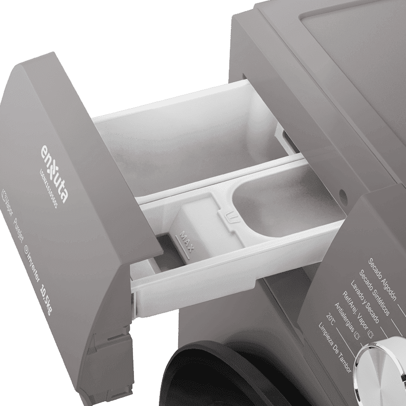 Lavasecarropas Enxuta LSENX1610560S 10,5 kg inverter