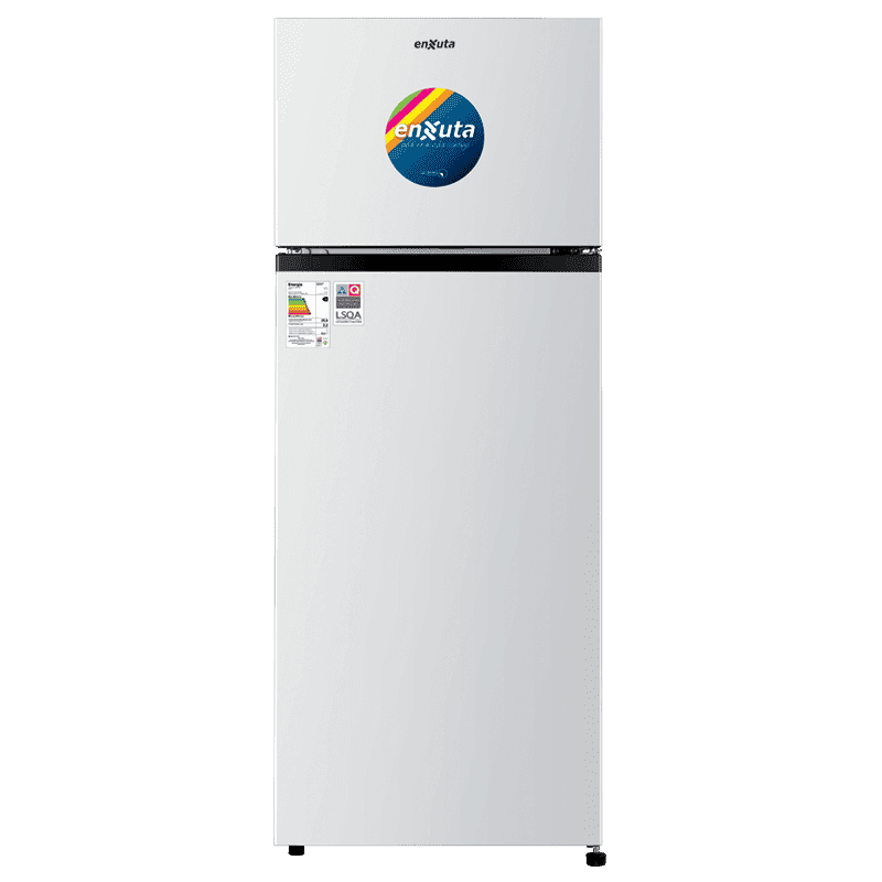 Refrigerador frío húmedo Enxuta RENX16200FHW-1 205 L puerta reversible