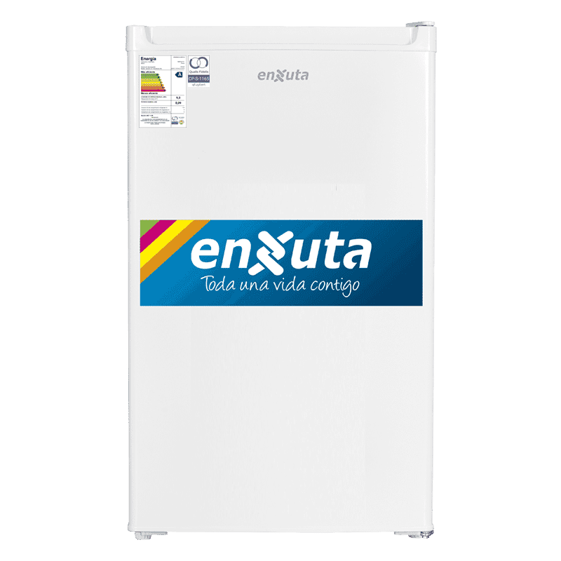 Frigobar Enxuta RENX22115FHW 115 L congelador independiente estante vidrio
