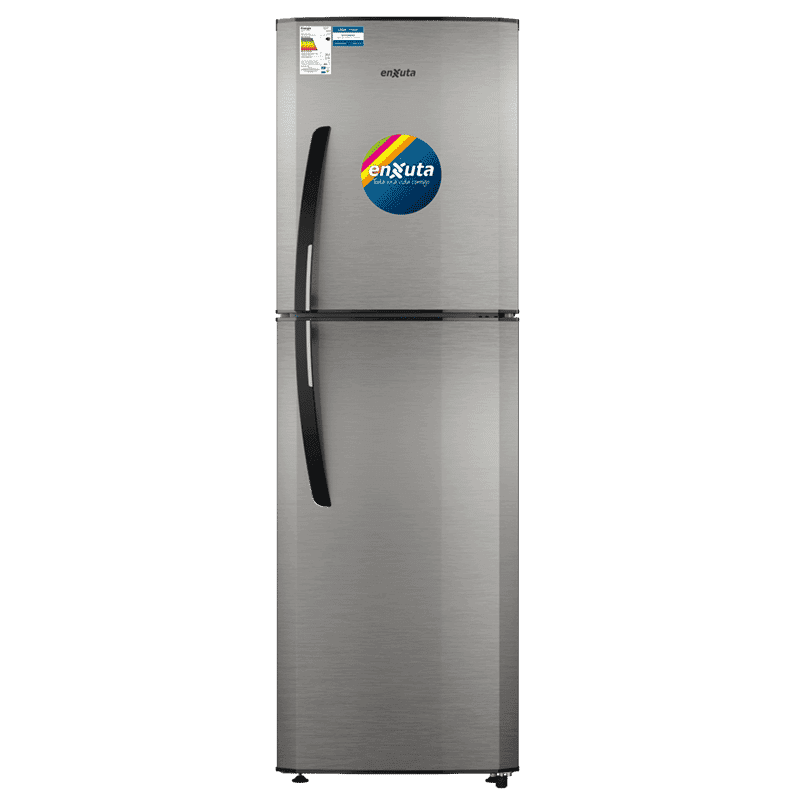 Refrigerador frío húmedo Enxuta RENX24302FHS 301 L doble zona
