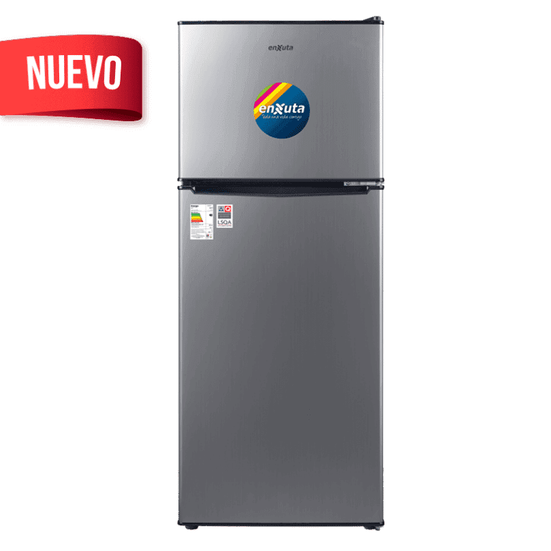 Refrigerador frío húmedo Enxuta RENX8140FHS 129 L con freezer 37 L