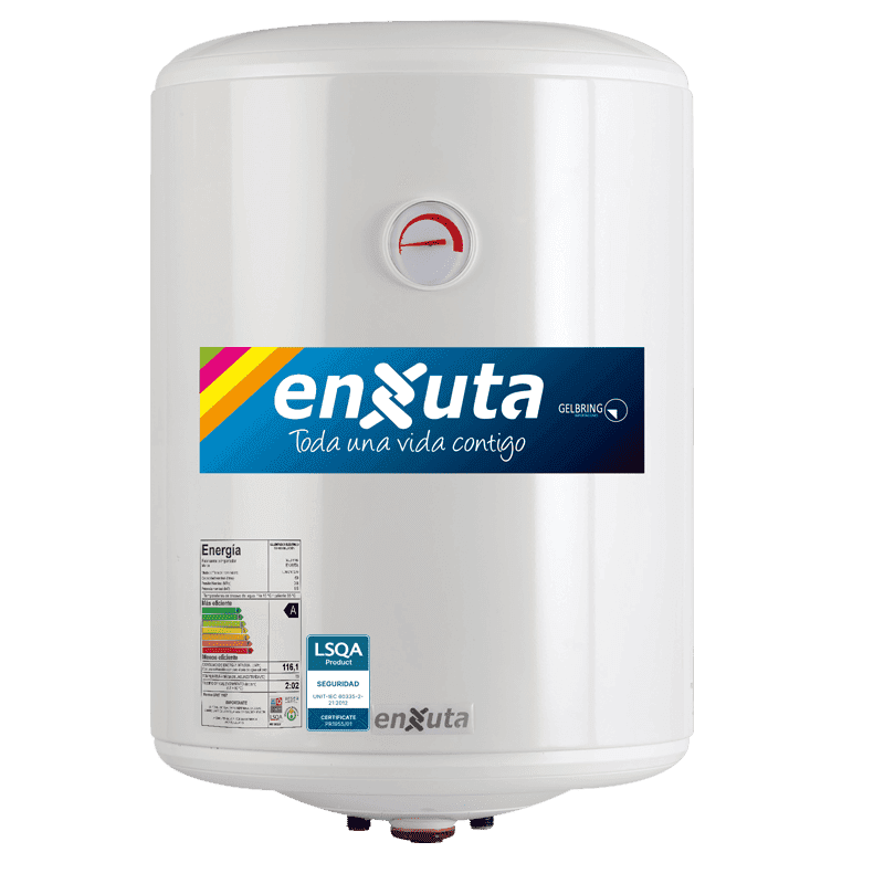 Termotanque 60 L Enxuta TENX2160 tanque acero esmaltado