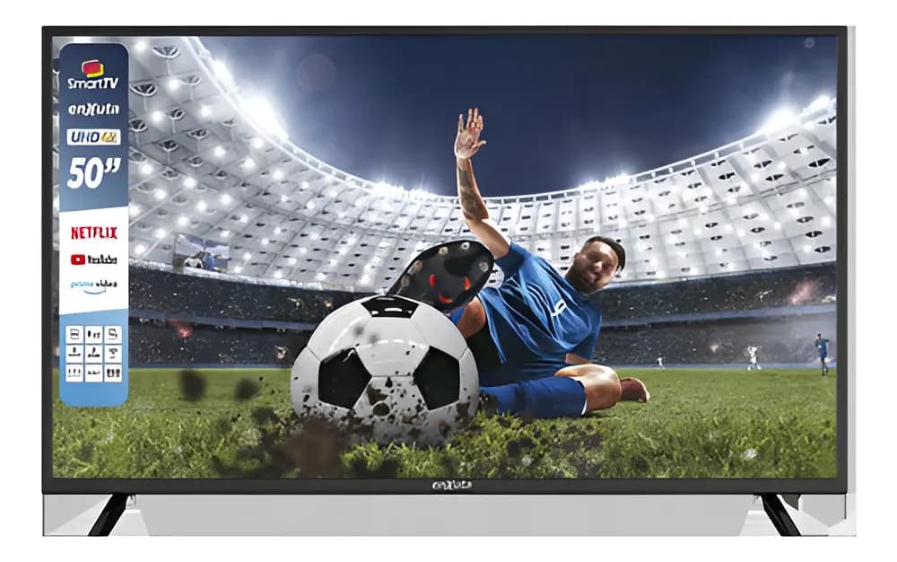 LED SMART 50 Pulgadas 4K WebOS Netflix Prime Voz Bluetooth ISBD-T | Enxuta LEDENX1250SDF4KW