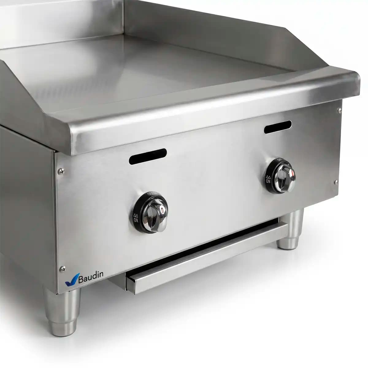 Plancha 60 cm Acero Inoxidable Profesional | Unique HGG-24