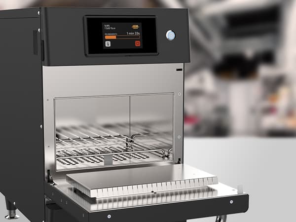 Horno de velocidad ventless con pantalla táctil | Prática Copa Express