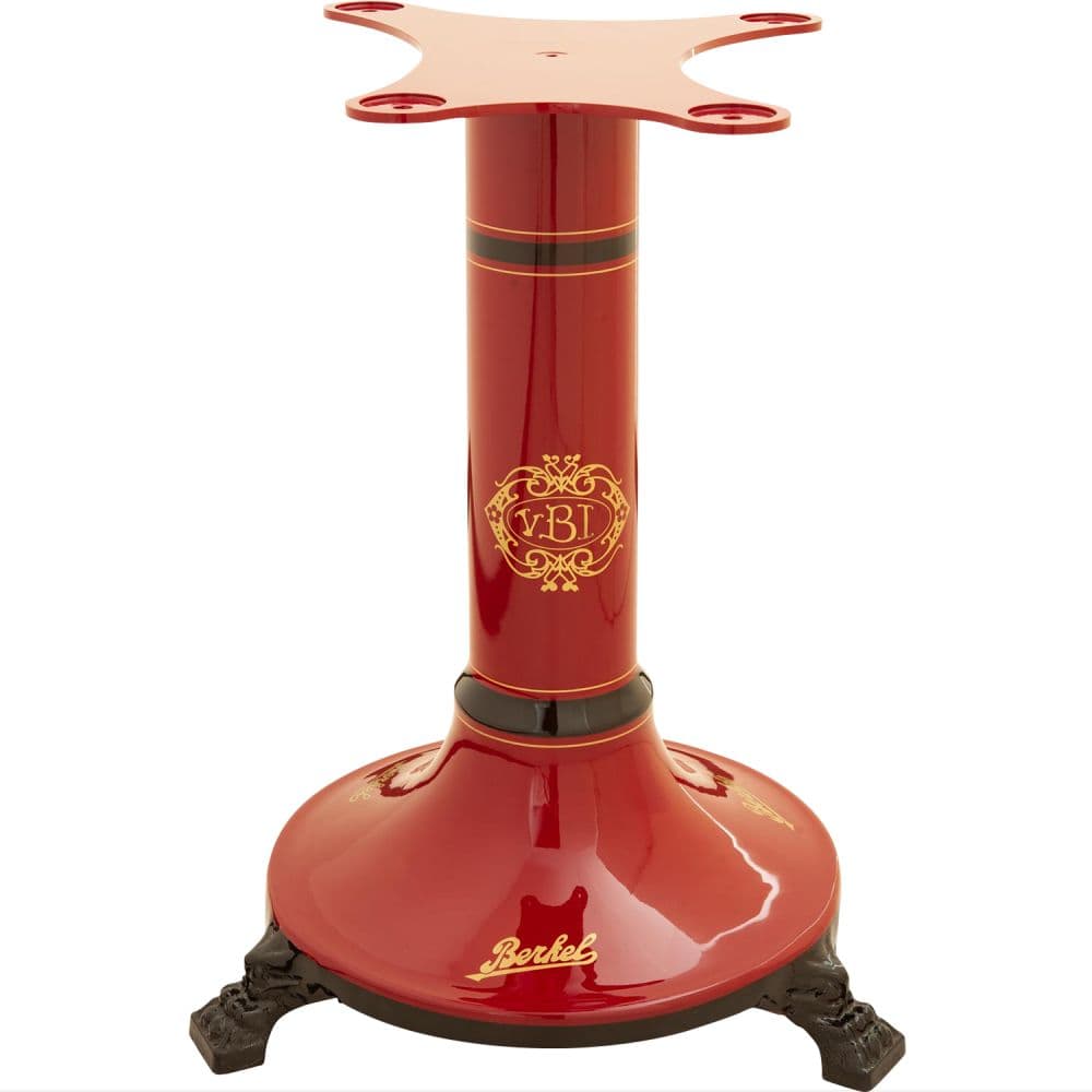 Pedestal Berkel con volante rojo