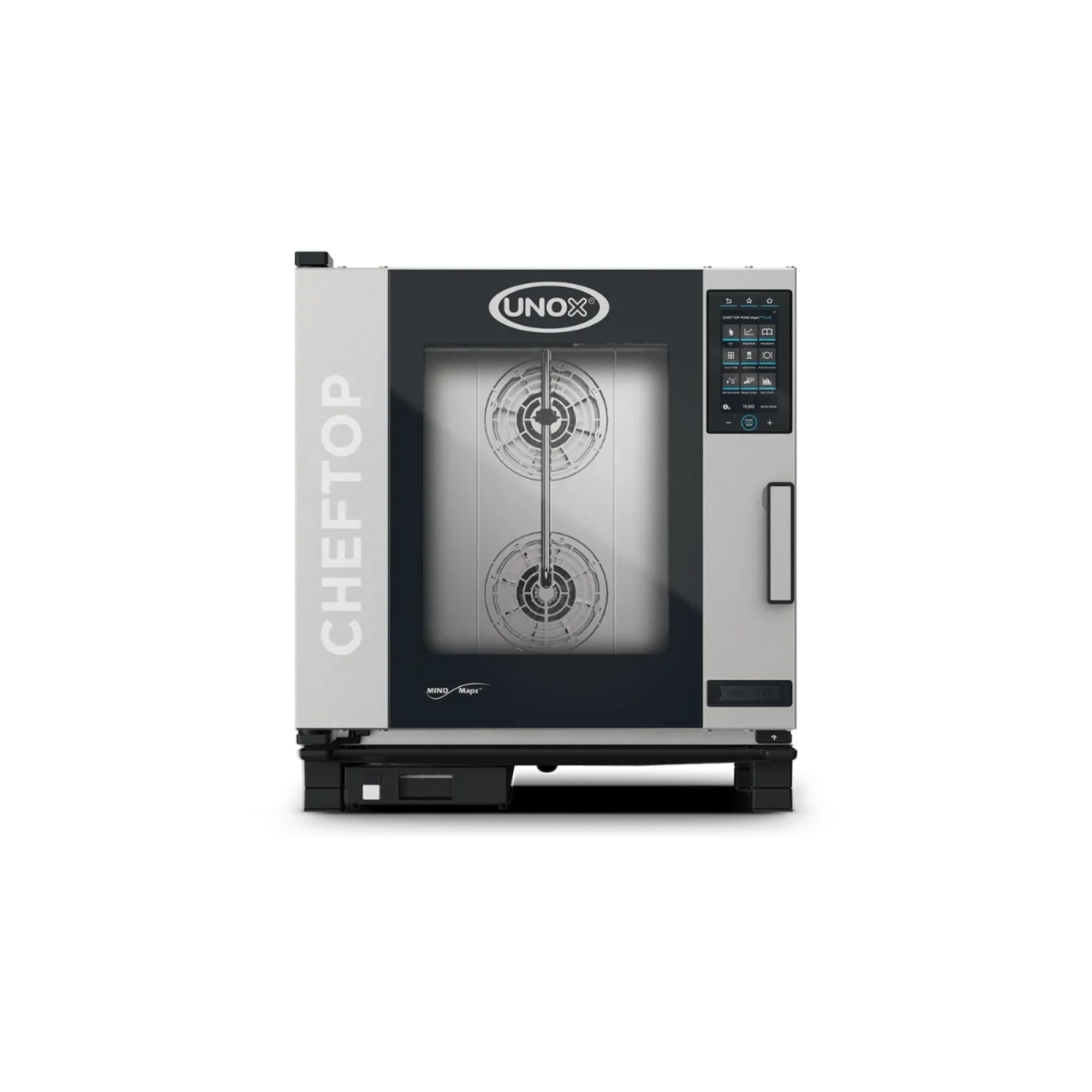 Horno combinado 7 bandejas GN 1/1 | Unox CHEFTOP MIND.Maps PLUS