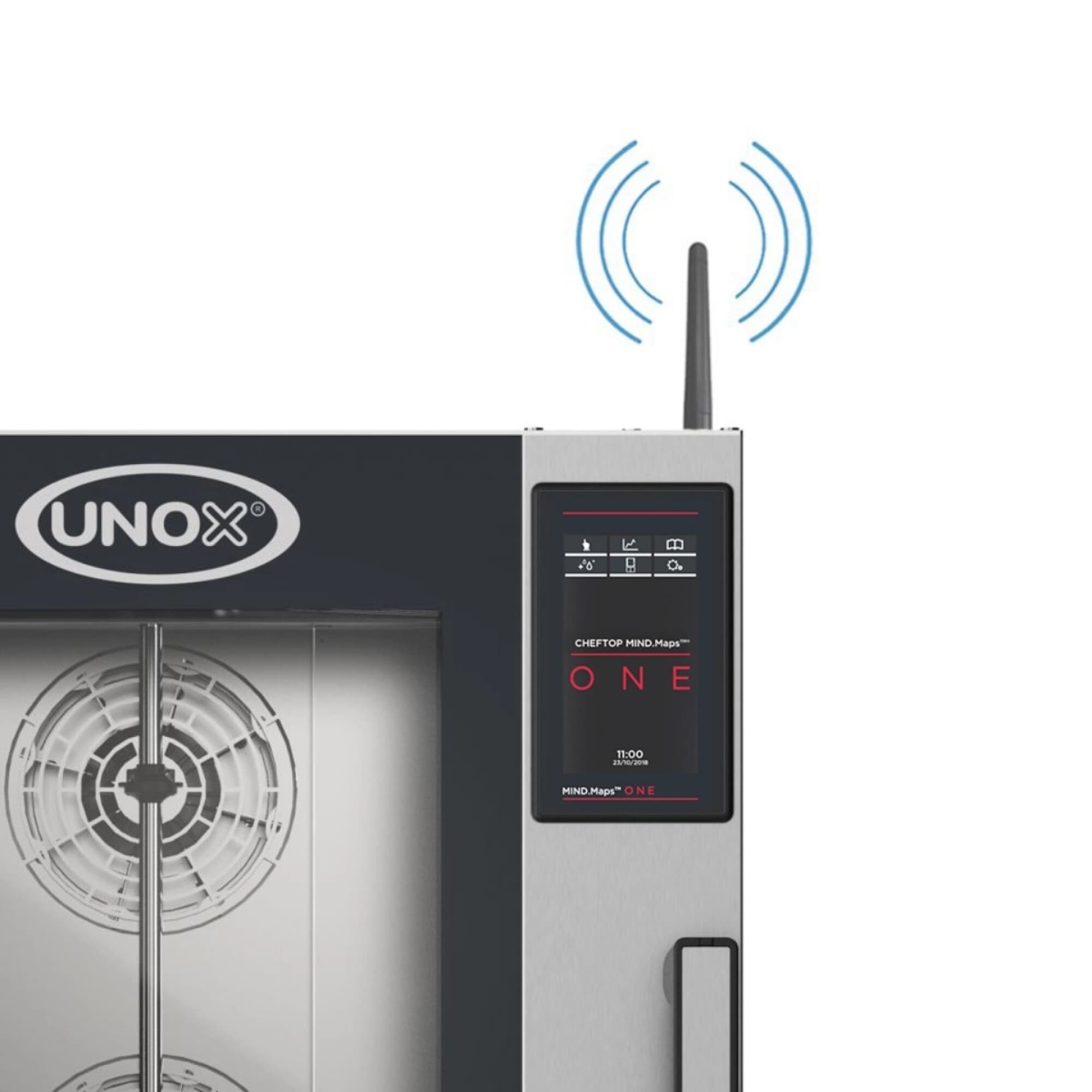 Horno combinado Unox CHEFTOP MIND.Maps ONE 7 bandejas GN 1/1