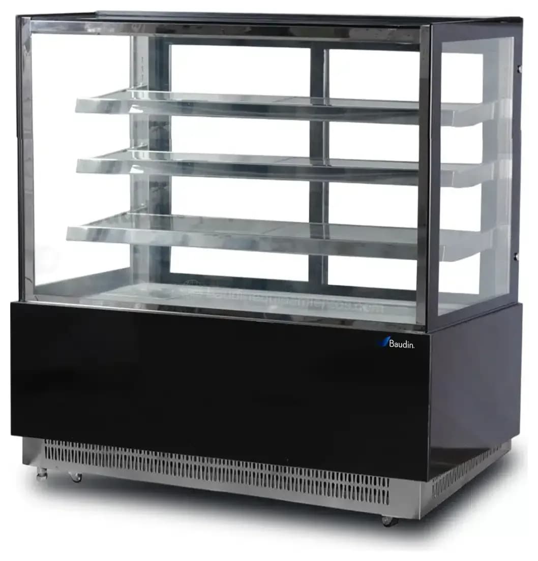 Vitrina Refrigerada Confitera 1,50 mts Kuma 3 estantes FC-600SAH Baudin