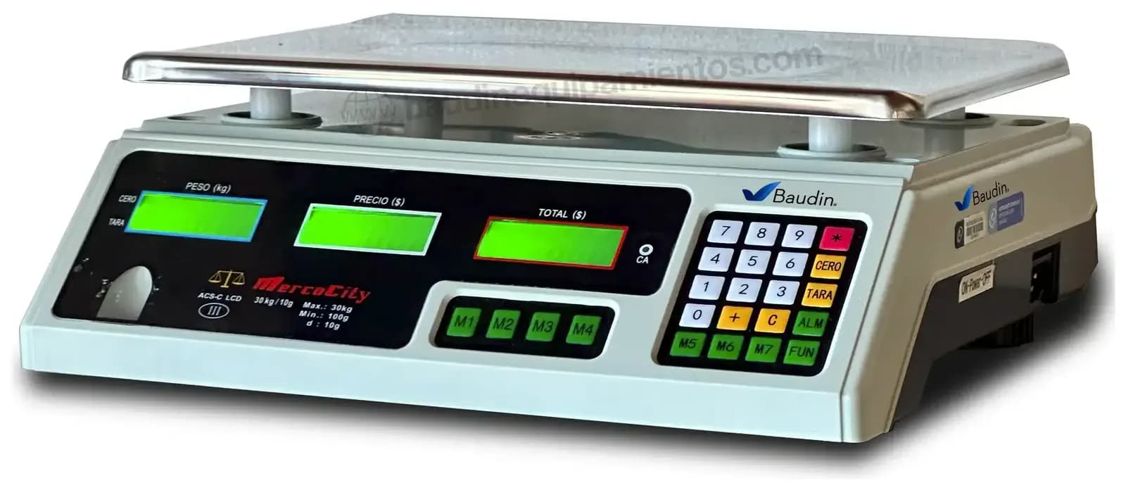 Balanza Comercial 30 kg MercoCity