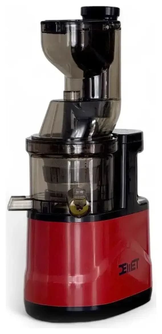 Juguera de Prensado en Frio Cold Press Demet DM1800 Roja Principal