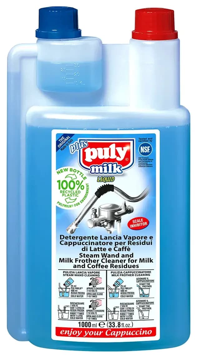 Limpiador Profesional Varitas de Vapor y Espumador de Leche PulyMILK® Plus Principal