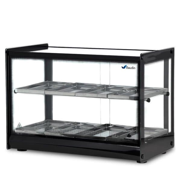 Vitrina Caliente de mostrador Progas PRVR-80D Baudin