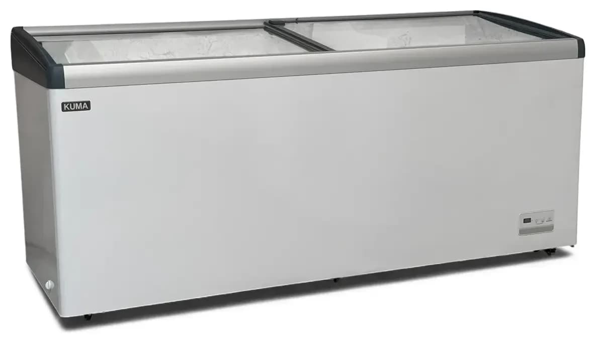 freezer horizontal exhibidor 590 litros | Kuma W-590A