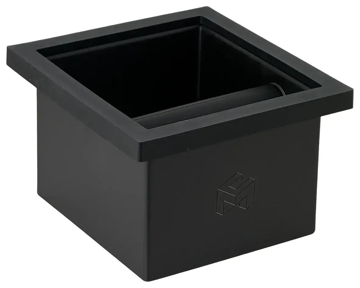 Knock Box Empotrable Sin Fondo Tolva de Descarga CoffeeMax KB-1 Principal