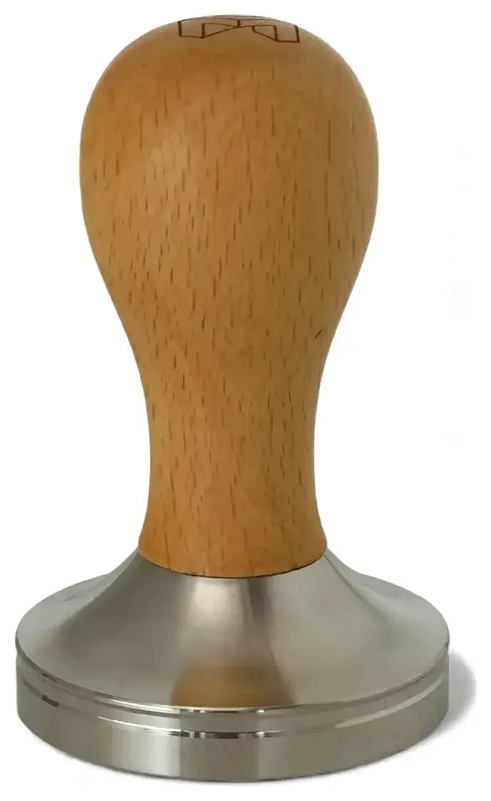 Tamper 58mm Mango de Roble CoffeeMax TP-6