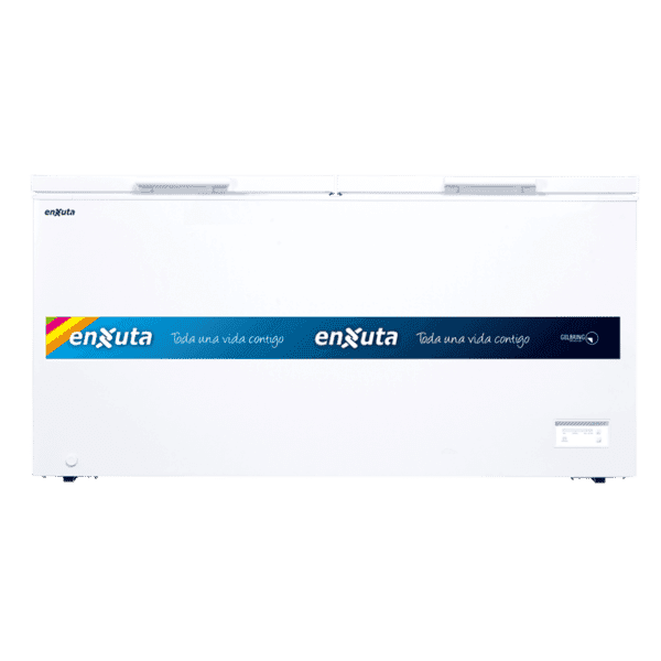 Freezer horizontal Enxuta FHENX22510 508 L doble puerta R290