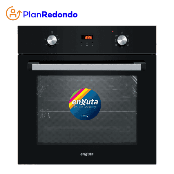 Horno empotrable Enxuta HEENX5500DNG 70 L con convección
