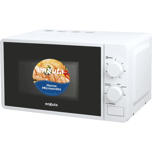 microondas Enxuta MOENX0320M 20 L 1150 W control manual