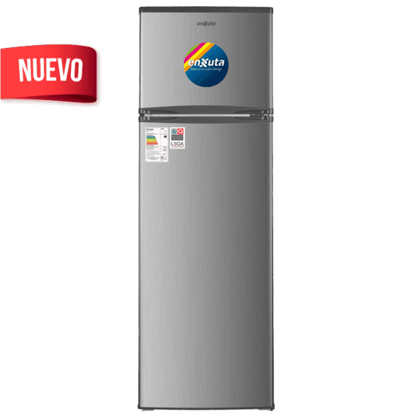 refrigerador frío húmedo Enxuta RENX22240FHS 248 L con freezer 50 L