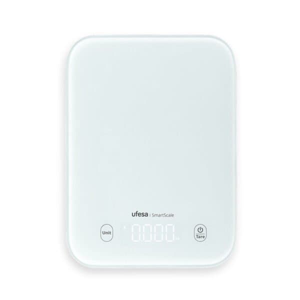 Balanza de cocina 5 kg extraplana | UFESA SMARTSCALE