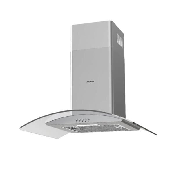 Campana Extractora Acero Inox Con Vidrio 60 Cm XION XI-EC601
