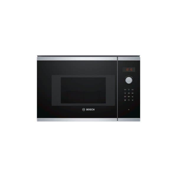 Microondas de empotrar Bosch BEL523MS0 20 L cristal negro grill 1000 W