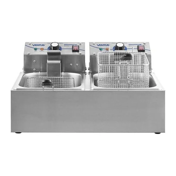 Freidor 5.5 lts Doble Eléctrica  | Ventus VFS062