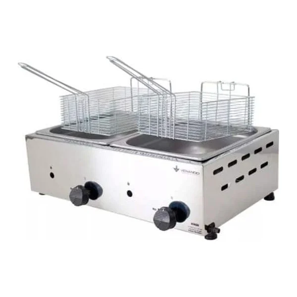 Freidor 3,3 lts doble a gas | Venancio SFG212